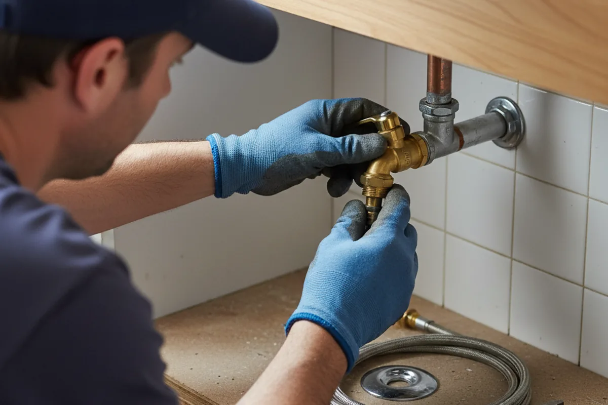 Shutoff valve and fitting work during Repiping in Pontiac